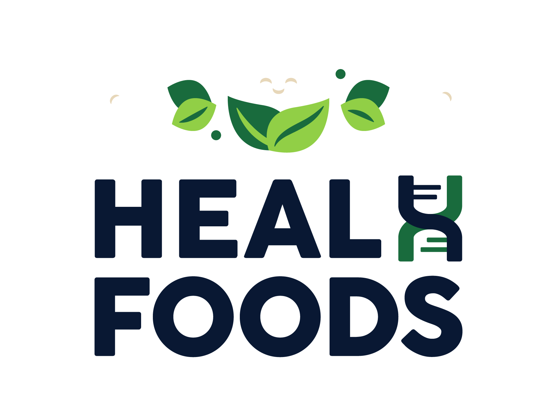 Healxfoods Logo Stacked Colour Oncreambg